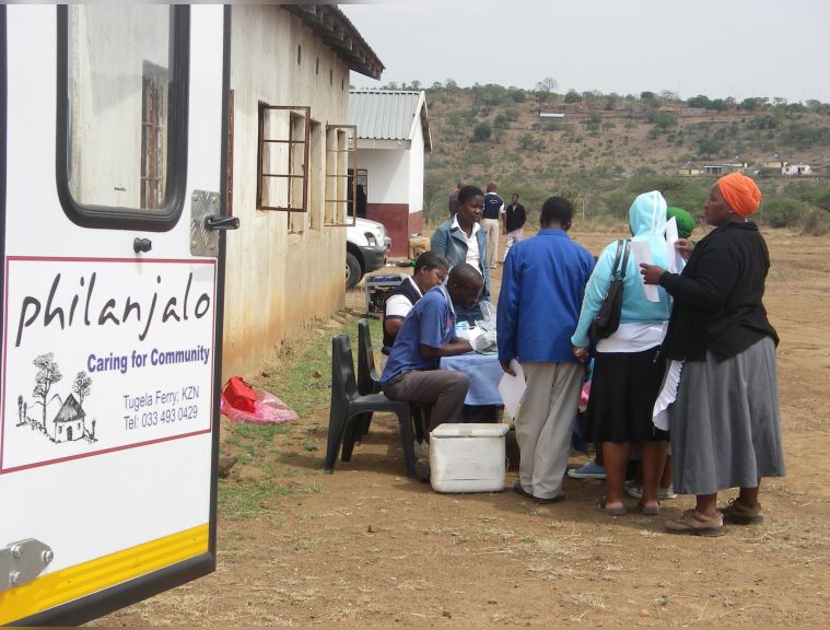Philanjalo, a caregiving hospice in Tugela Ferry, Msinga