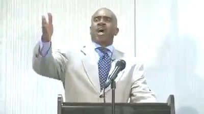 A genuine Christian Preacher man: "Christianity ain't no profession for personal profits...get a job..."