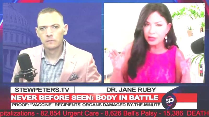 Dr Jane Ruby: Another proof vaccines are here to kill you...
