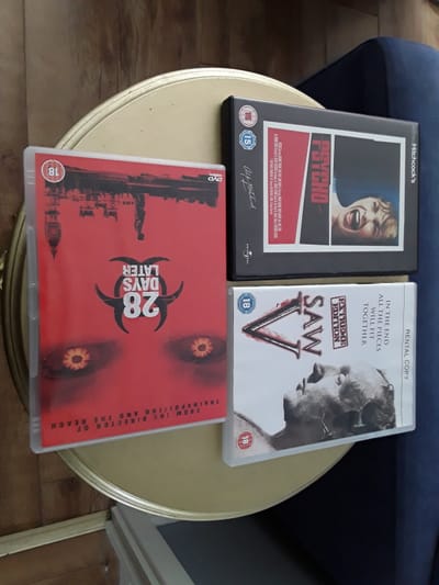 Charity Shop Horror DVDs