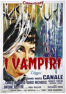 I Vampiri (1957) movie review.