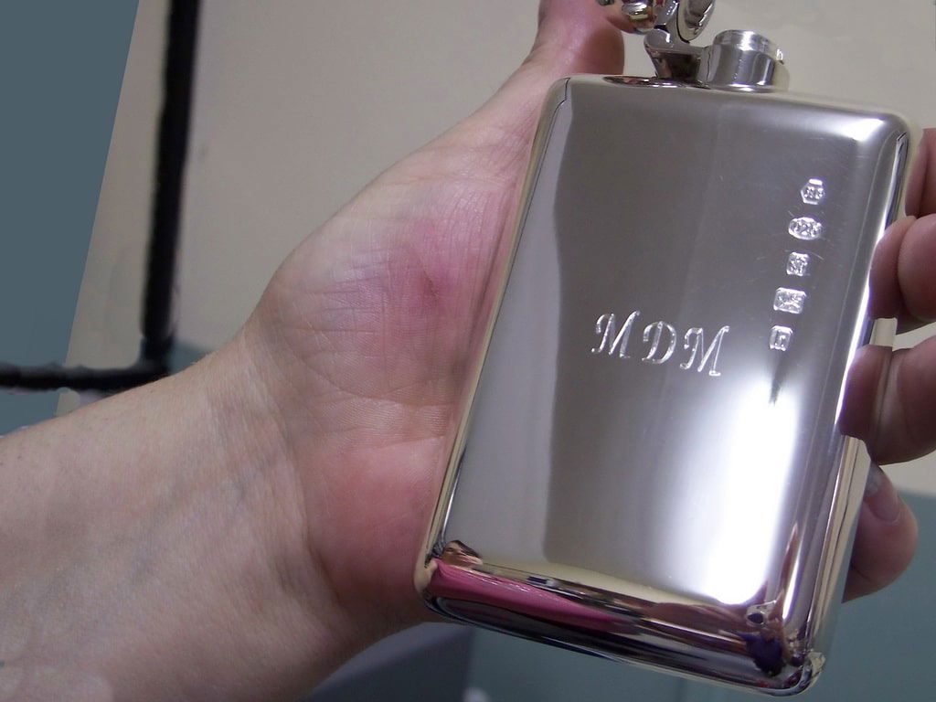 Sterling Silver Flask