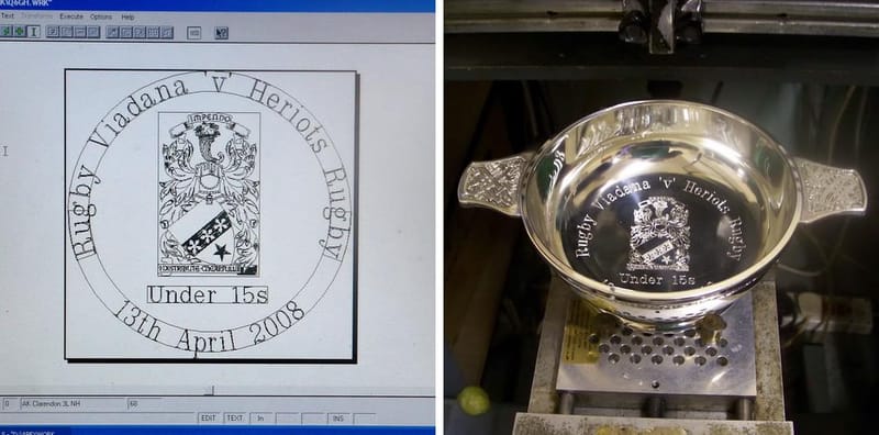 Artwork and Logo Engraving