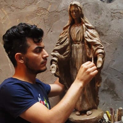 النحات الميساني حيدر جاسم image