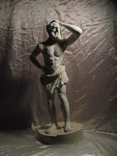 النحات الميساني حيدر جاسم image