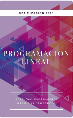 Programación Lineal E-book image