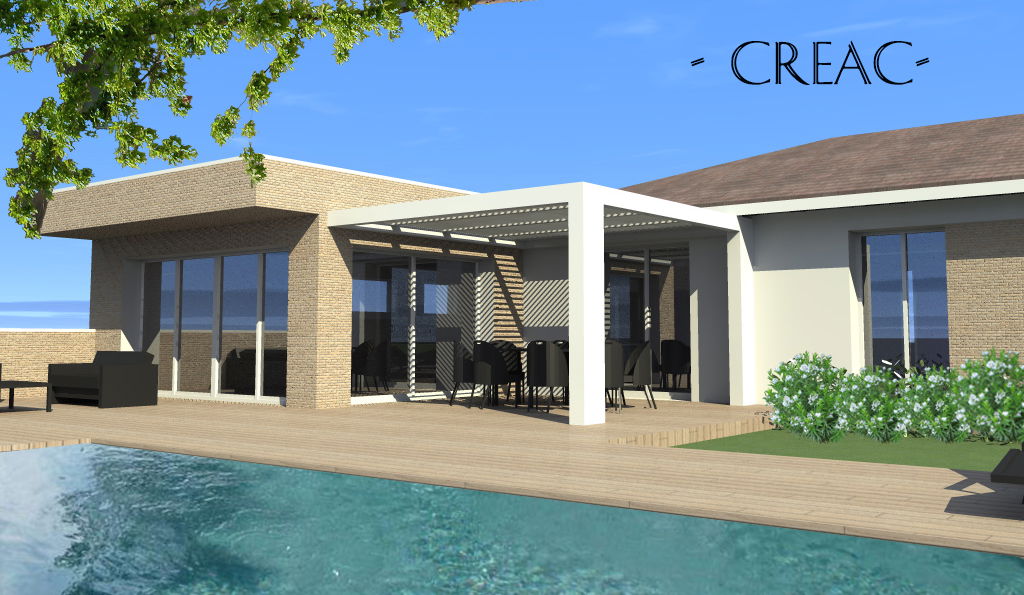 Extension et réaménagement complet d'une villa à Diemoz avec création de piscine