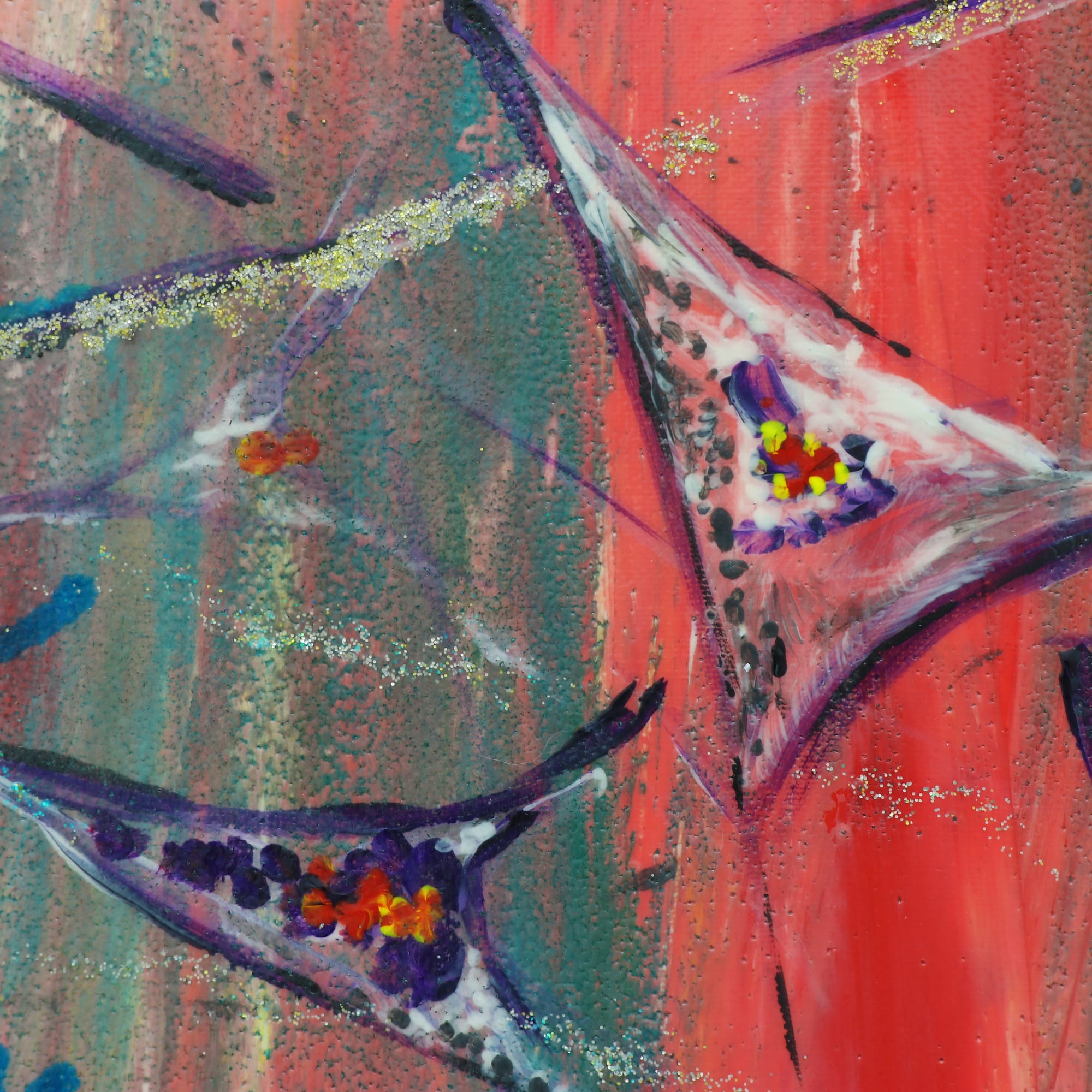 Large Manta Blossoming