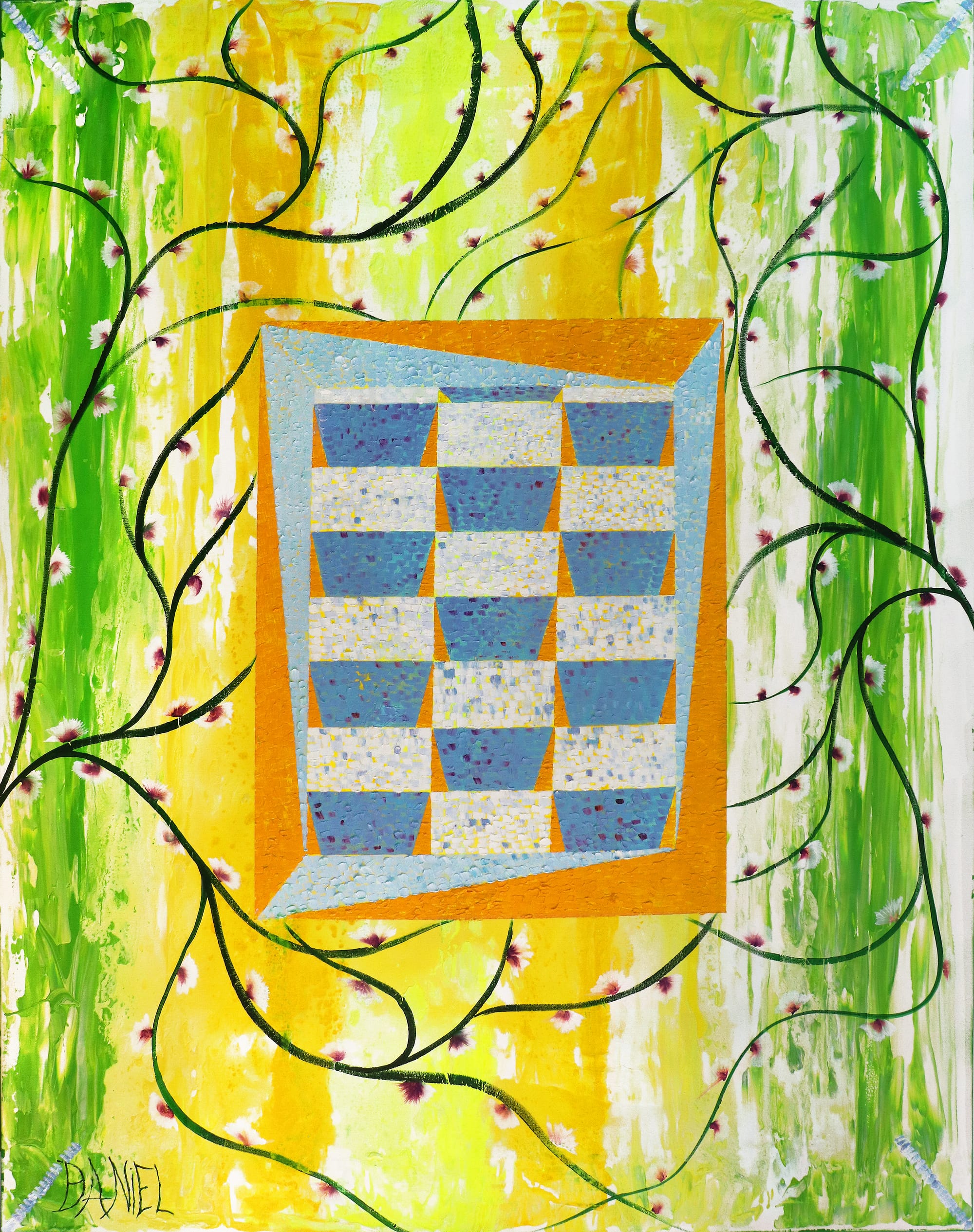 Flower Fountain. (Rose FF)