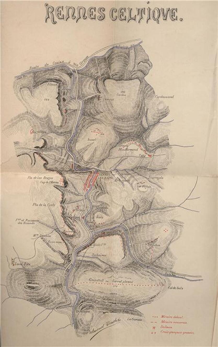 La vraie langue celtique : et le cromleck de Rennes-les-Bains