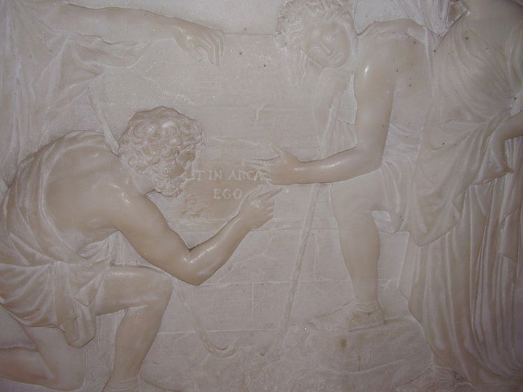 “I also am one of those who entered the divine tomb”.