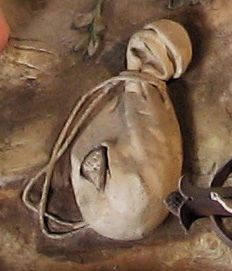 I already had hold of one string of his moneybag!'