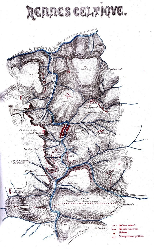 Take a walk around the Cromlech of Rennes-les-Bains with this fabulous interactive map ....