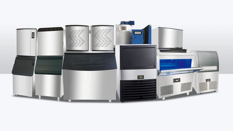 The ice maker keeps running water but not making ice, what should I do?