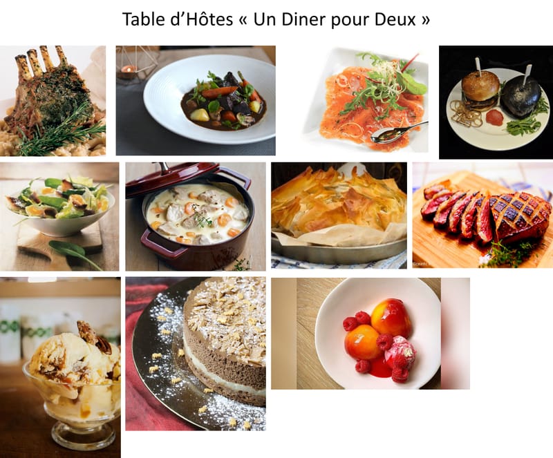 Ich liebe mein Tal und seine Berge und freue mich, mit Ihnen unsere Lebensqualität rund um einfache Gerichte der traditionellen französischen Küche zu teilen. Sie werden mit hochwertigen, frischen, lokalen Produkten aus dem Bio-Markt oder dem Garten von "La Cachette" hergestellt.