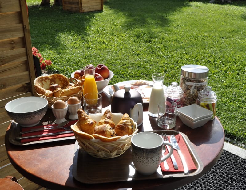 Ou sur la terrasse...