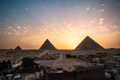 discover Egypt:cairo & nile by air