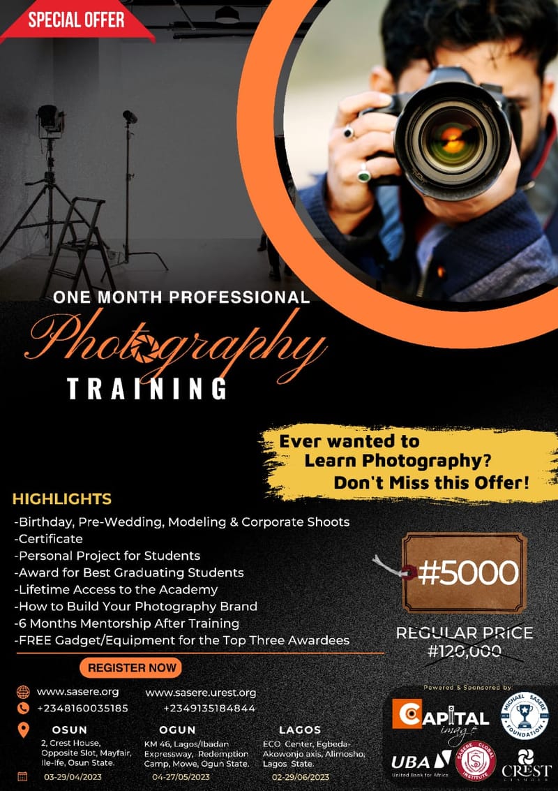Special Photography Training
