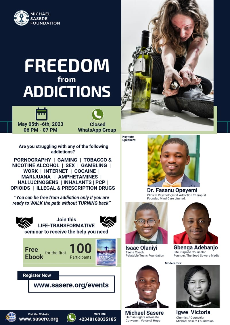 Freedom from Addictions