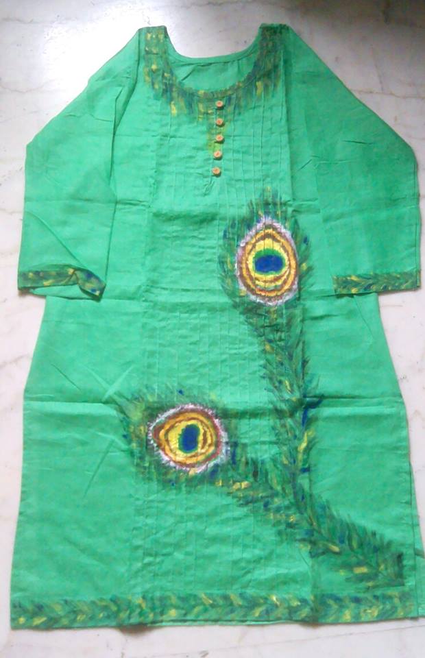 Fabric Painted Clothing