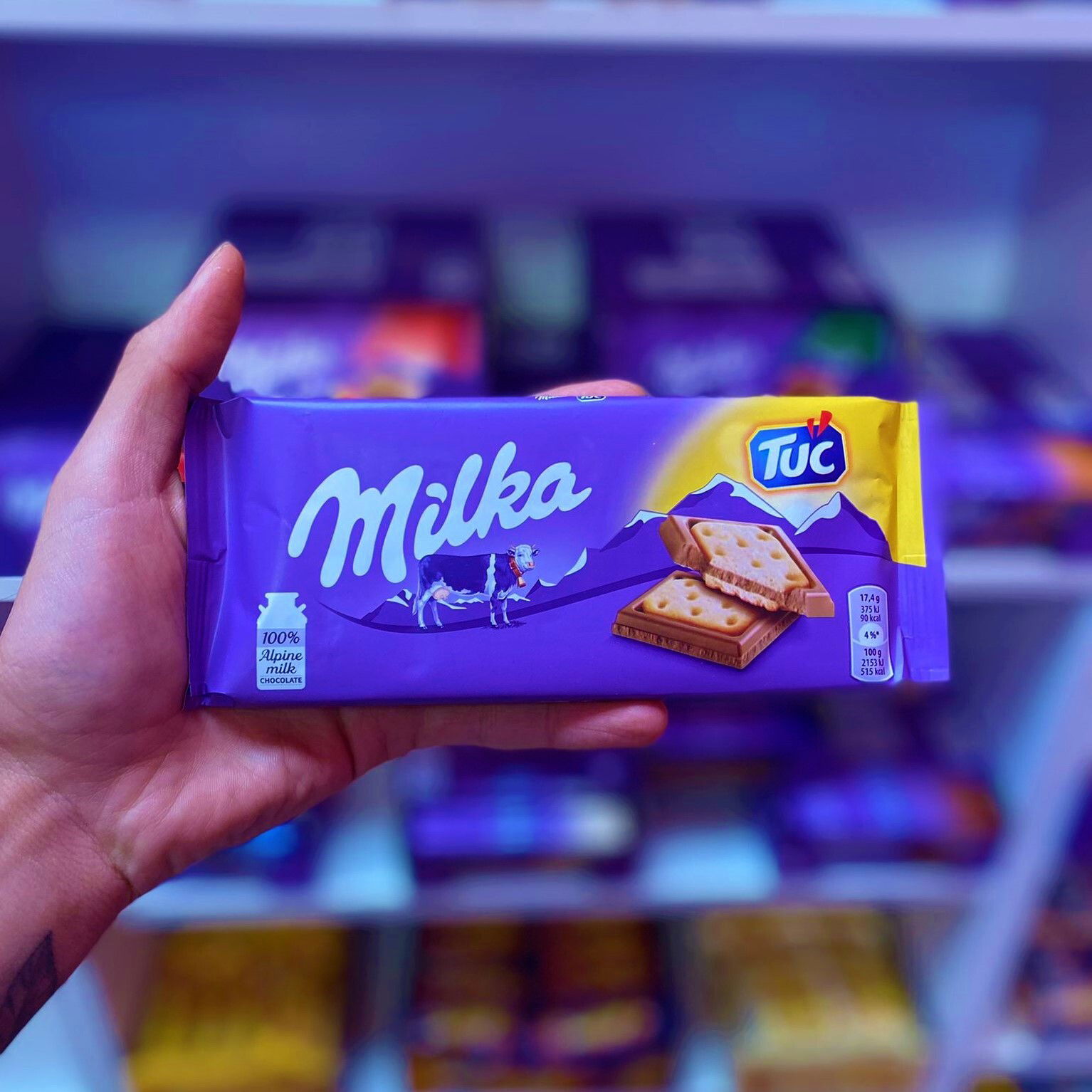 Milka Tuc Exotic Chocolate