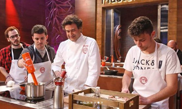 Cocino con el jurado de Masterchef en su preentación a los medios de MC7