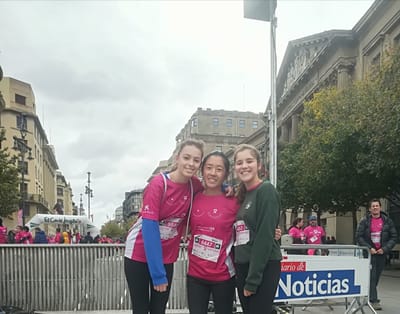 VII carrera contra el cancer de mama