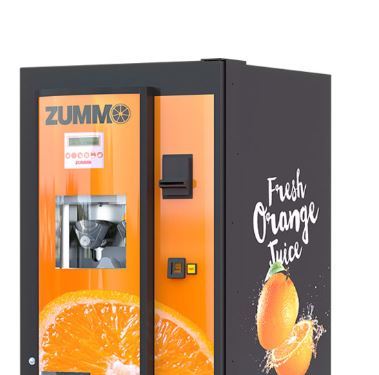 Orange Vending Machine