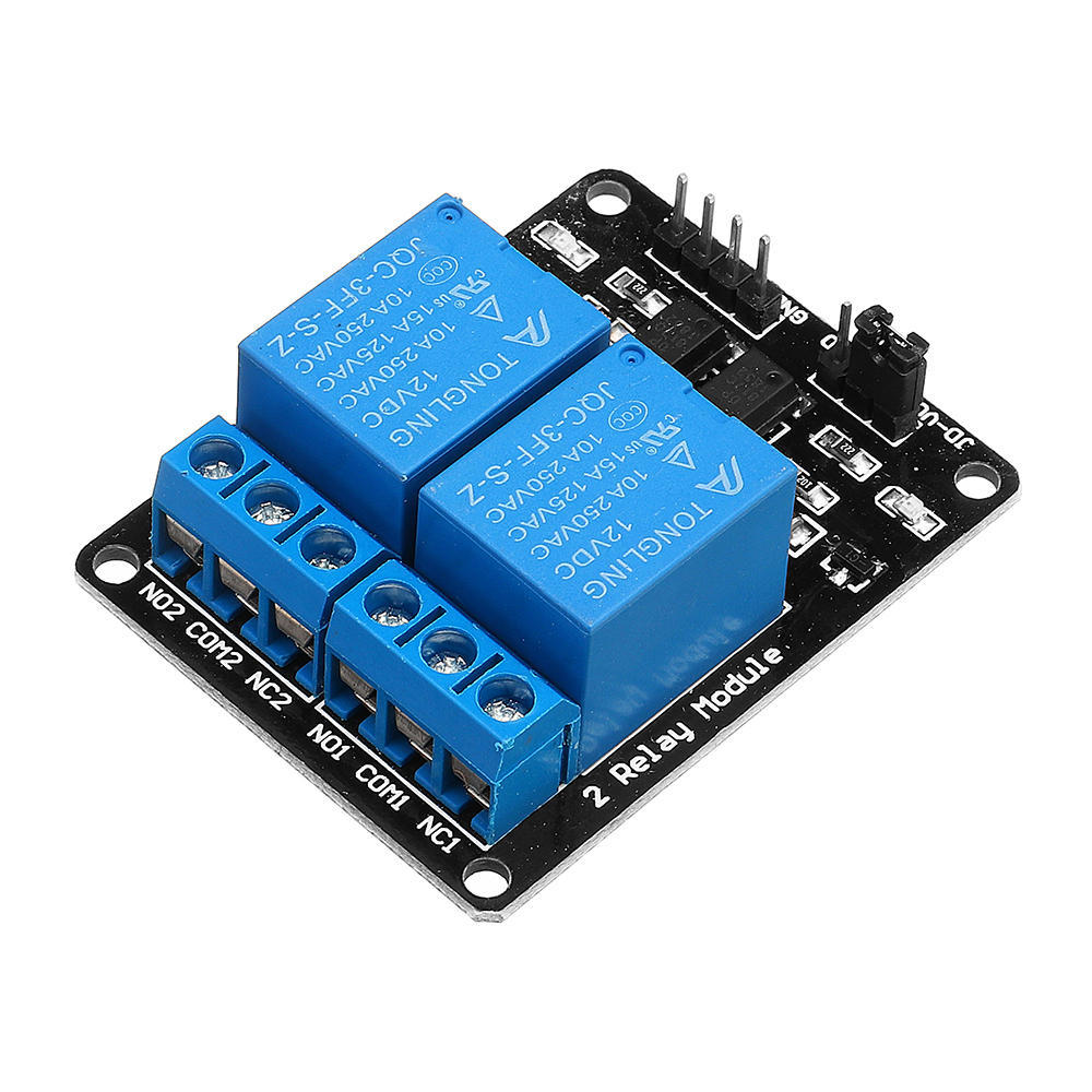 Two channel relay module product thumbnail 2