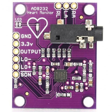 ECG AD8232 module product thumbnail 2