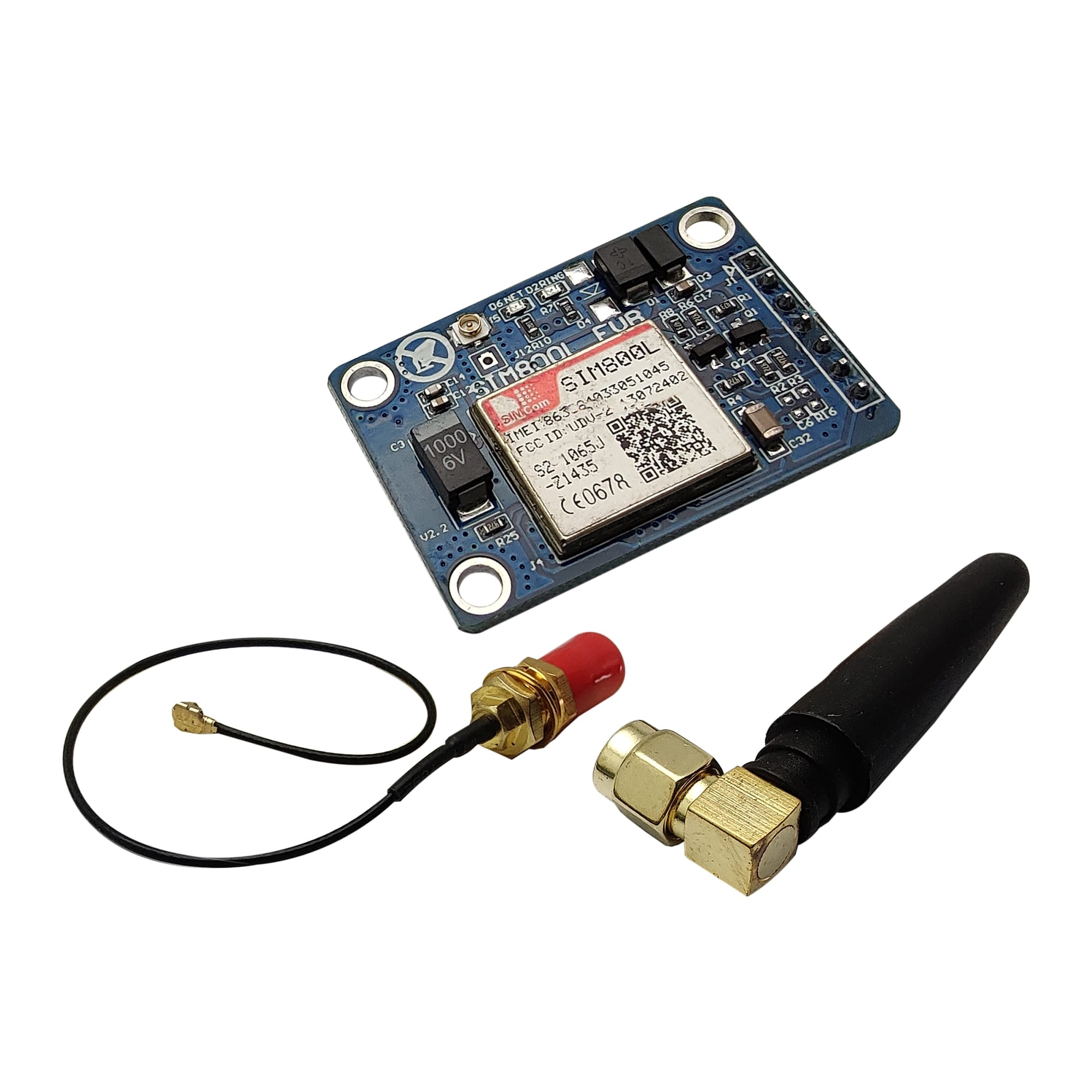 SIM800L V2.0 5V Wireless GSM GPRS Module Quad-Band product thumbnail 2