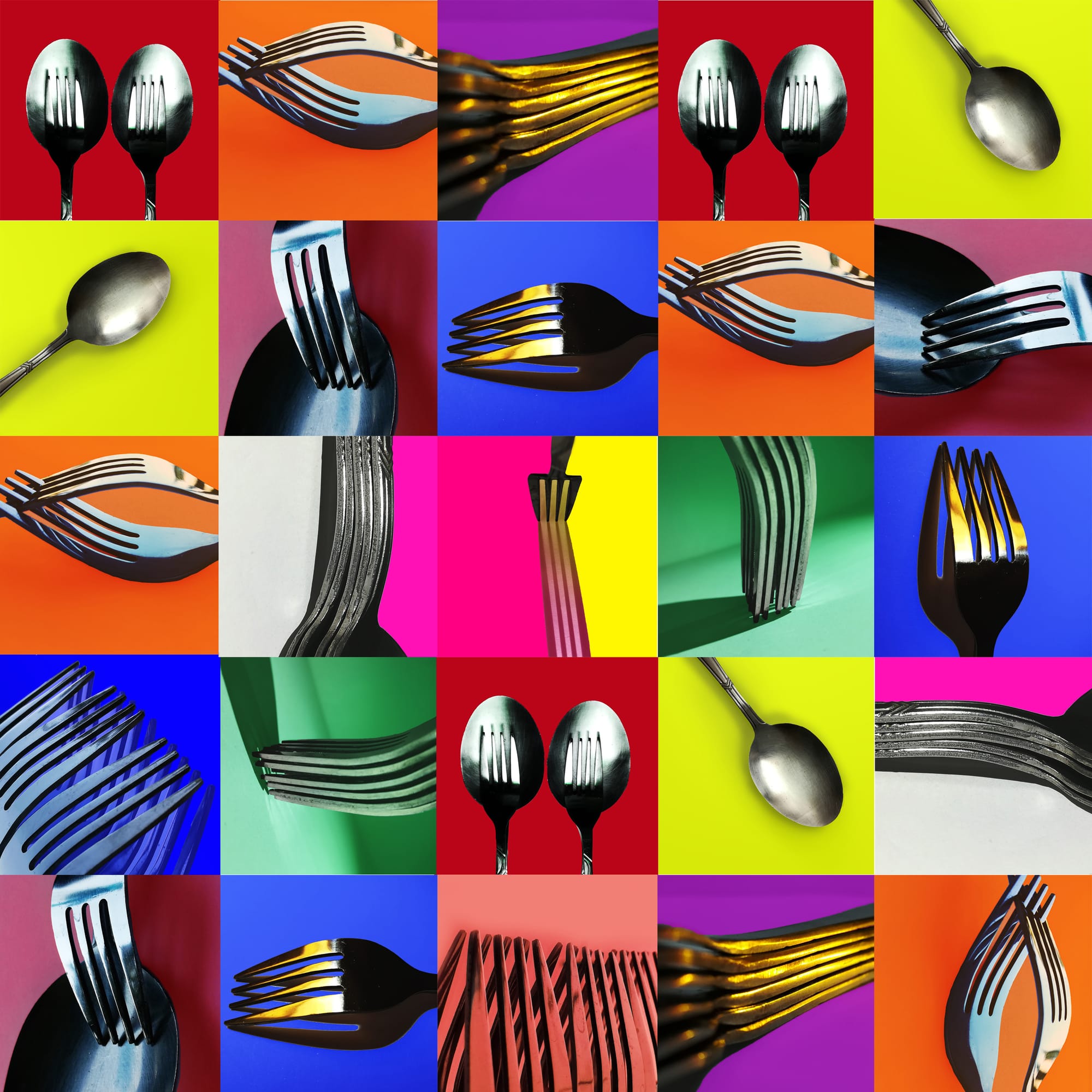 Unstoppable spoons and forks