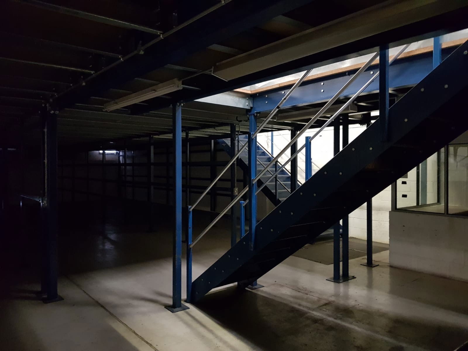 Mezzanine floor removal for our client in Park Royal