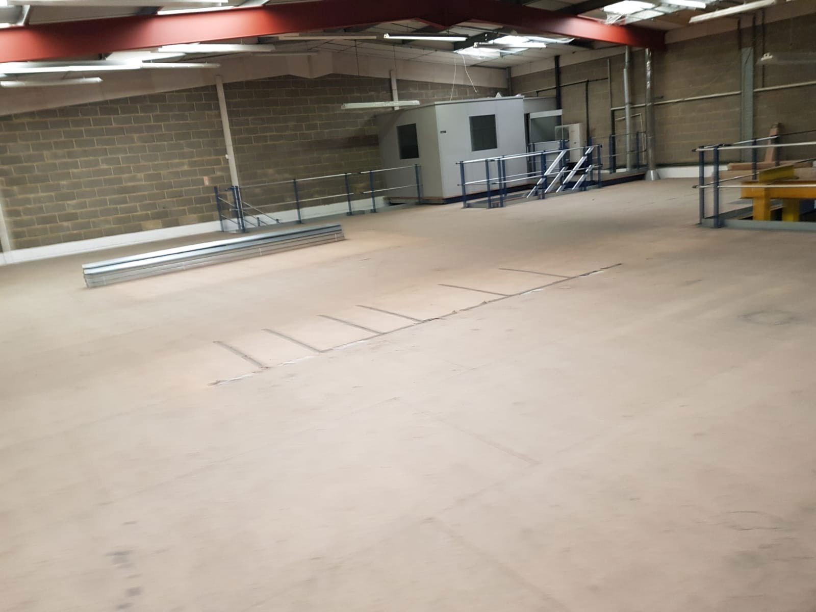 Mezzanine floor removal for our client in Park Royal