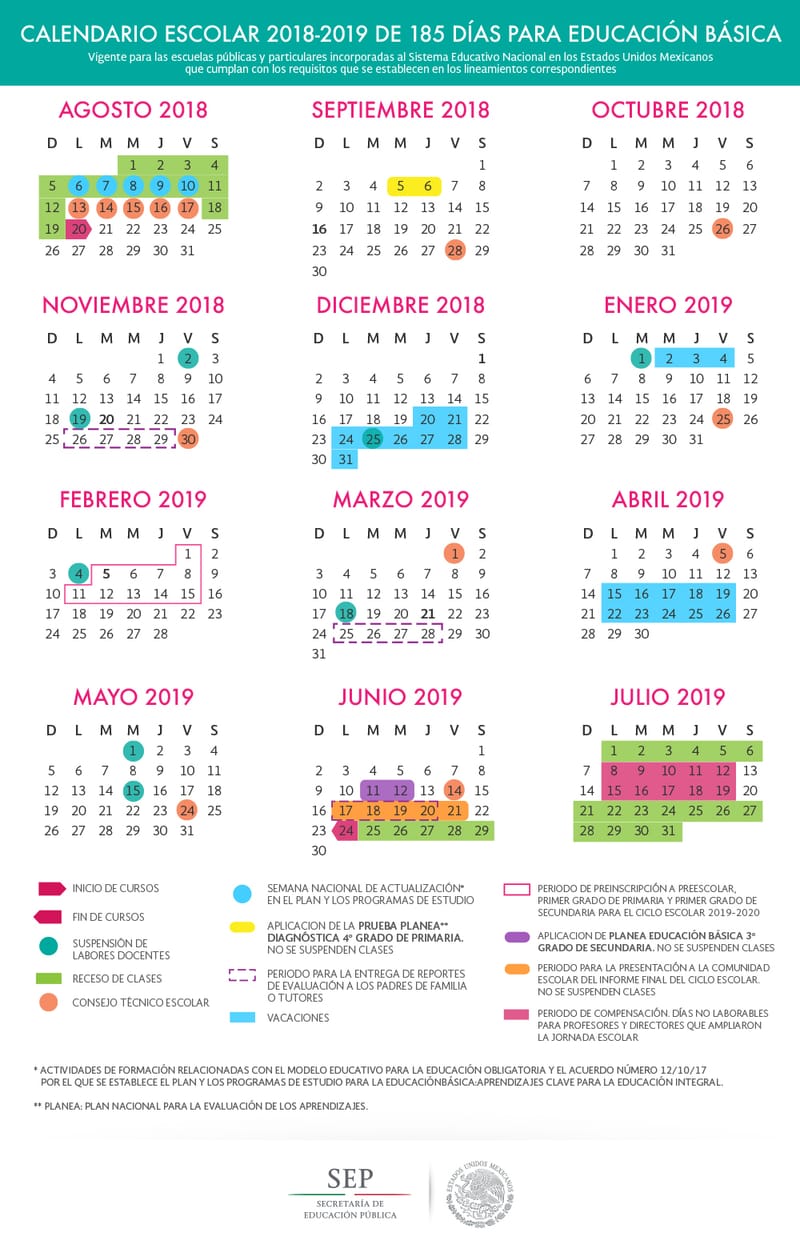 Calendario Escolar
