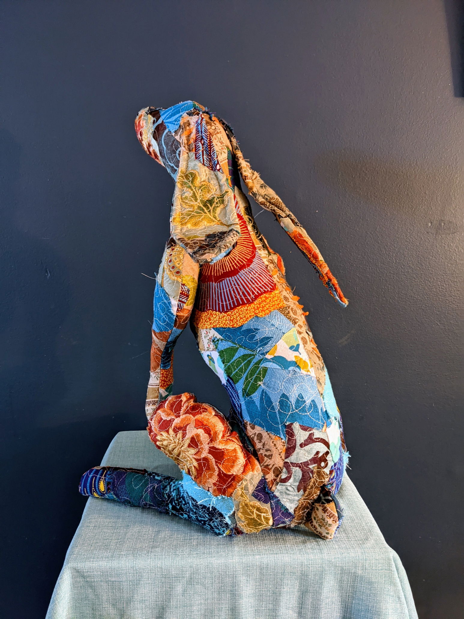 Detail of Patchwork Hare