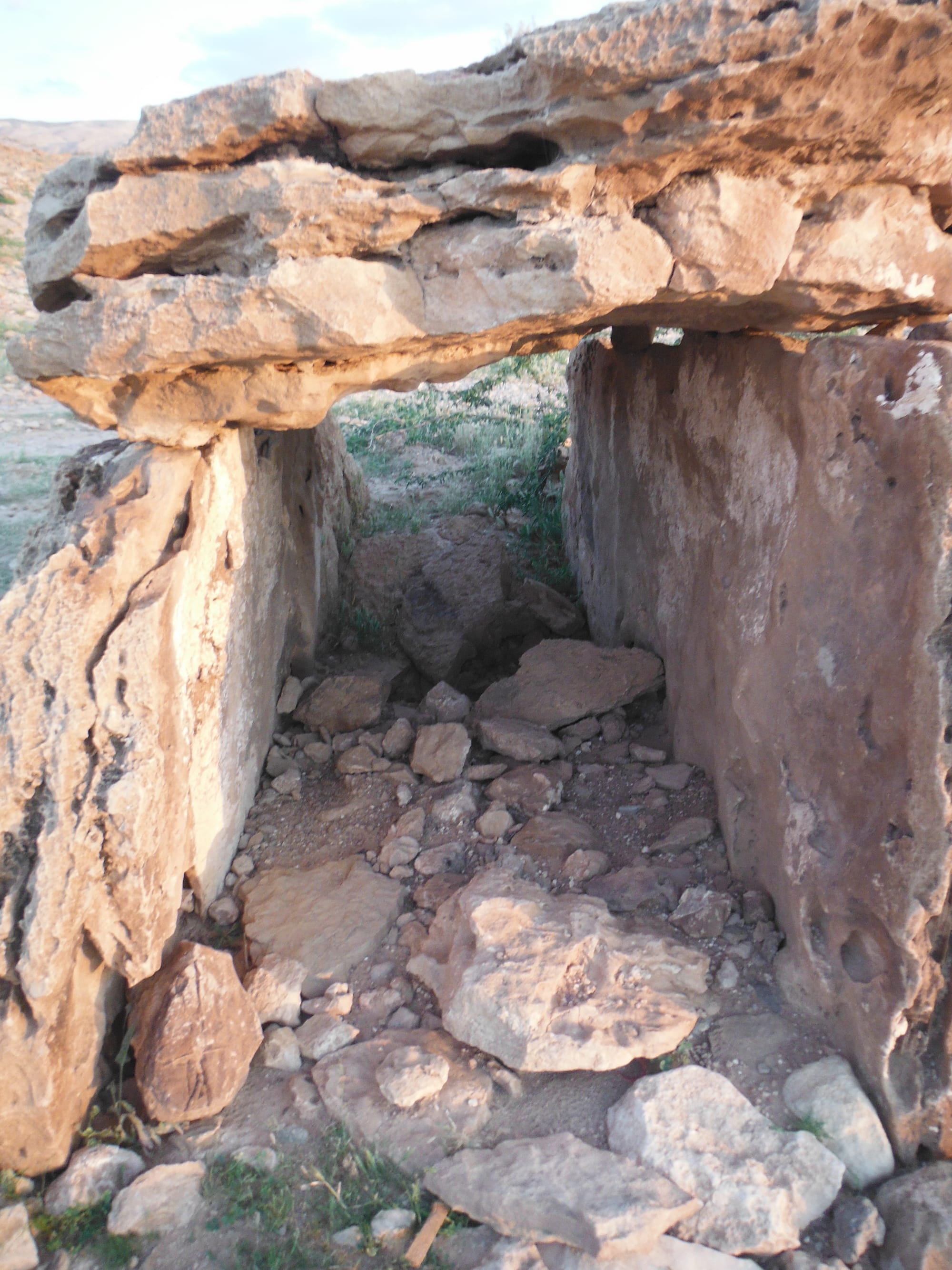 The dolmens near the Dead Sea 