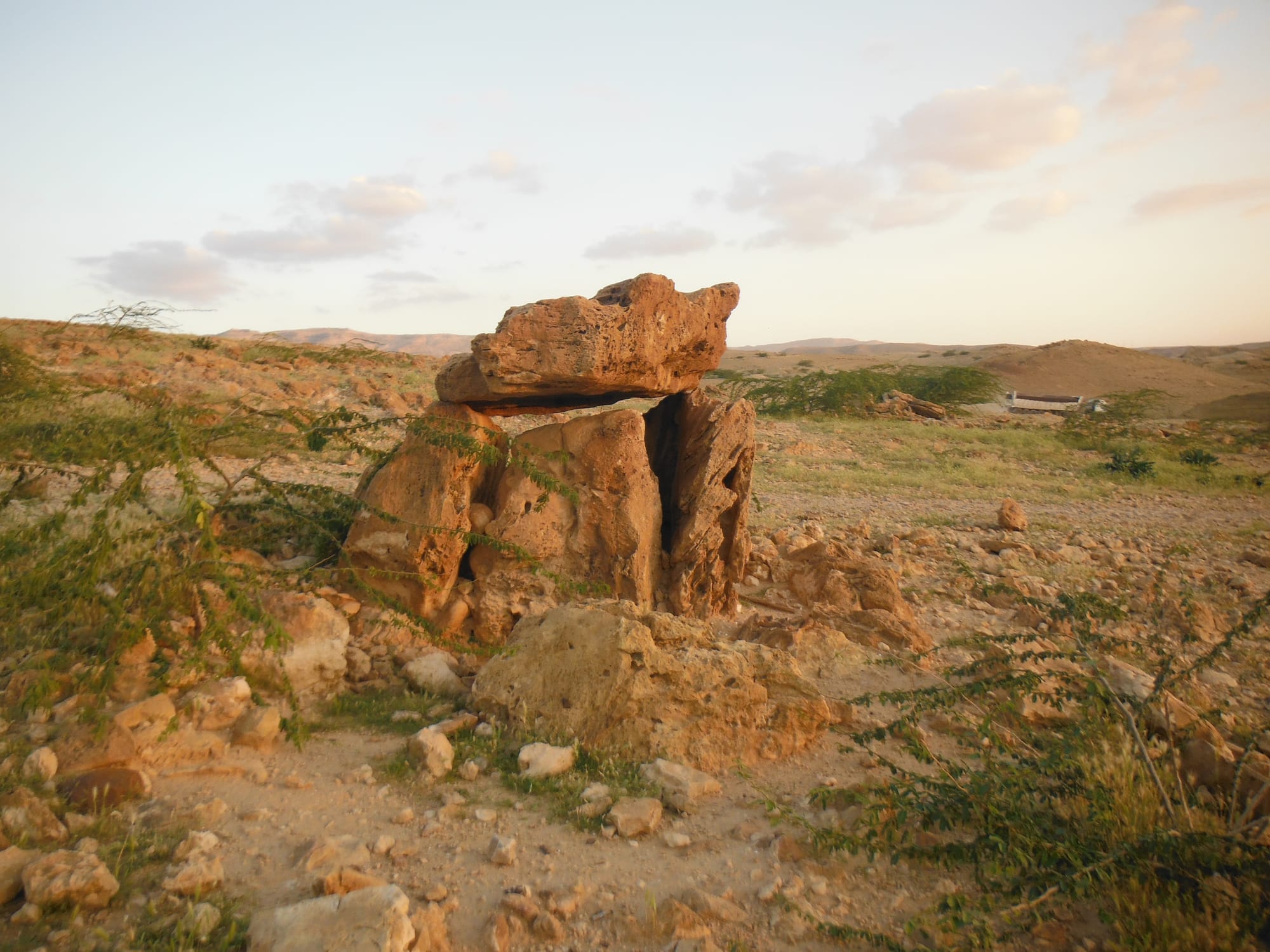 The dolmens near the Dead Sea 