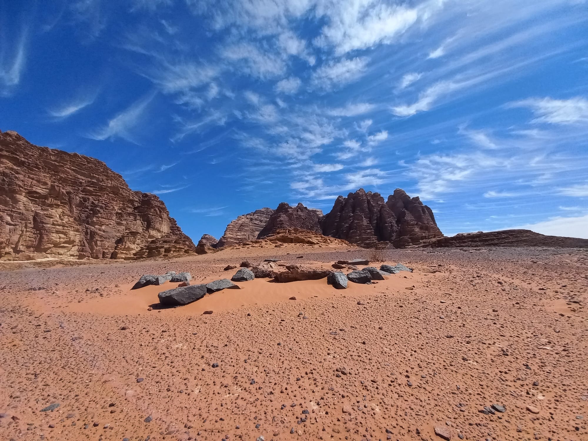 Wadi Rum landscapes 