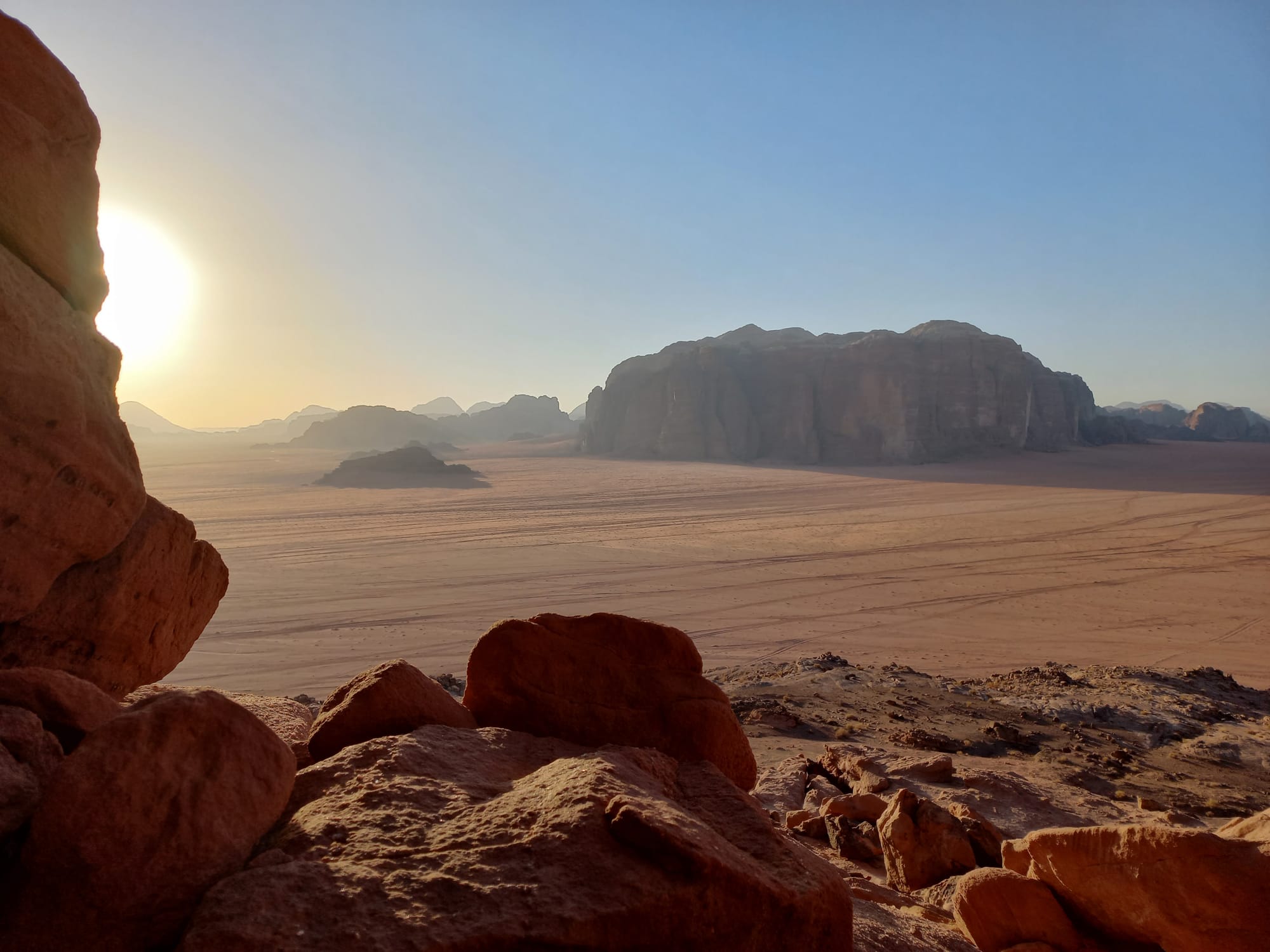 Wadi Rum landscapes 