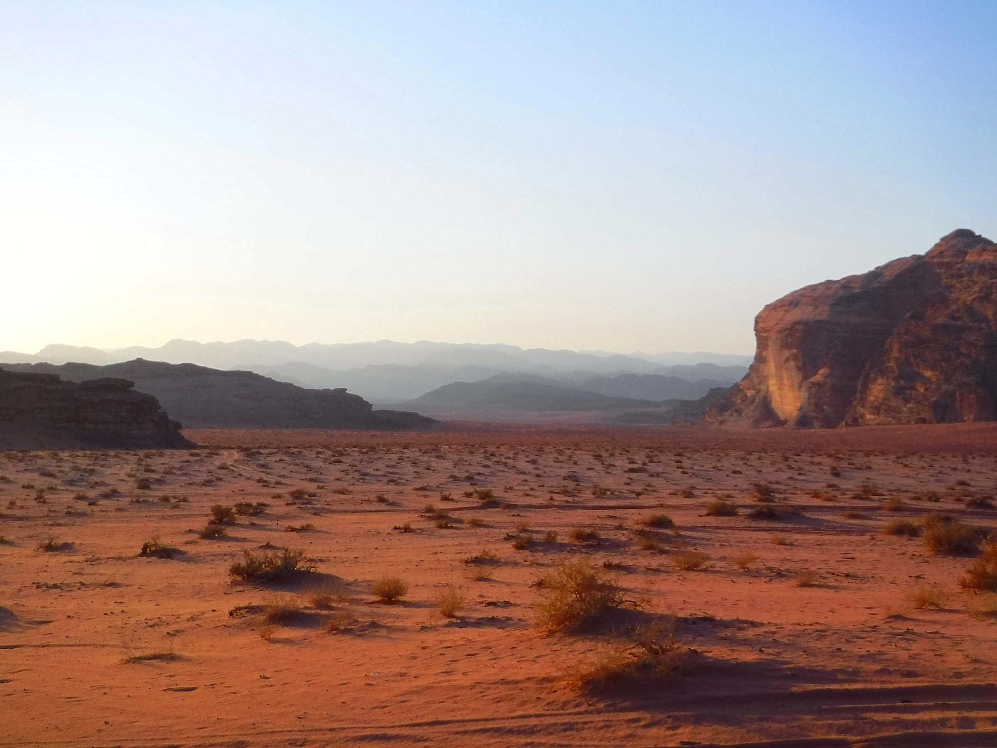 Wadi Rum landscapes 