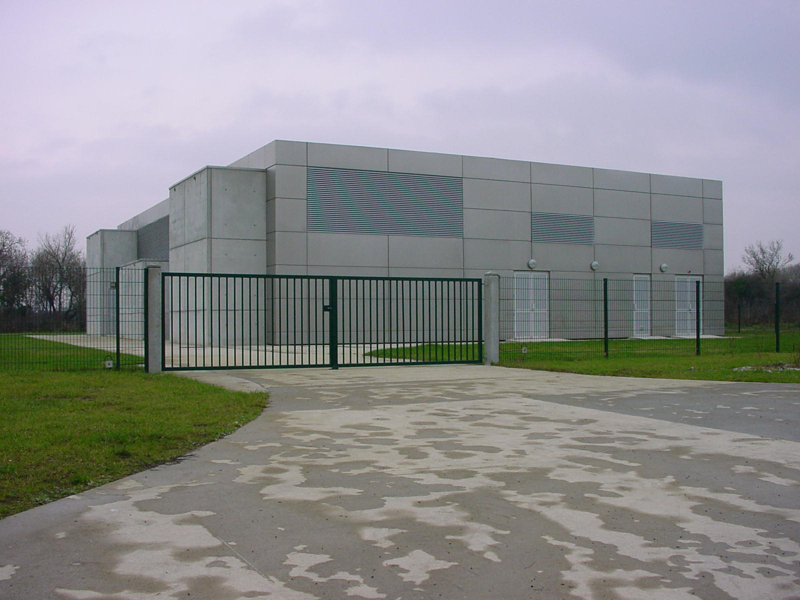 Centre électrique alimentant Jersey