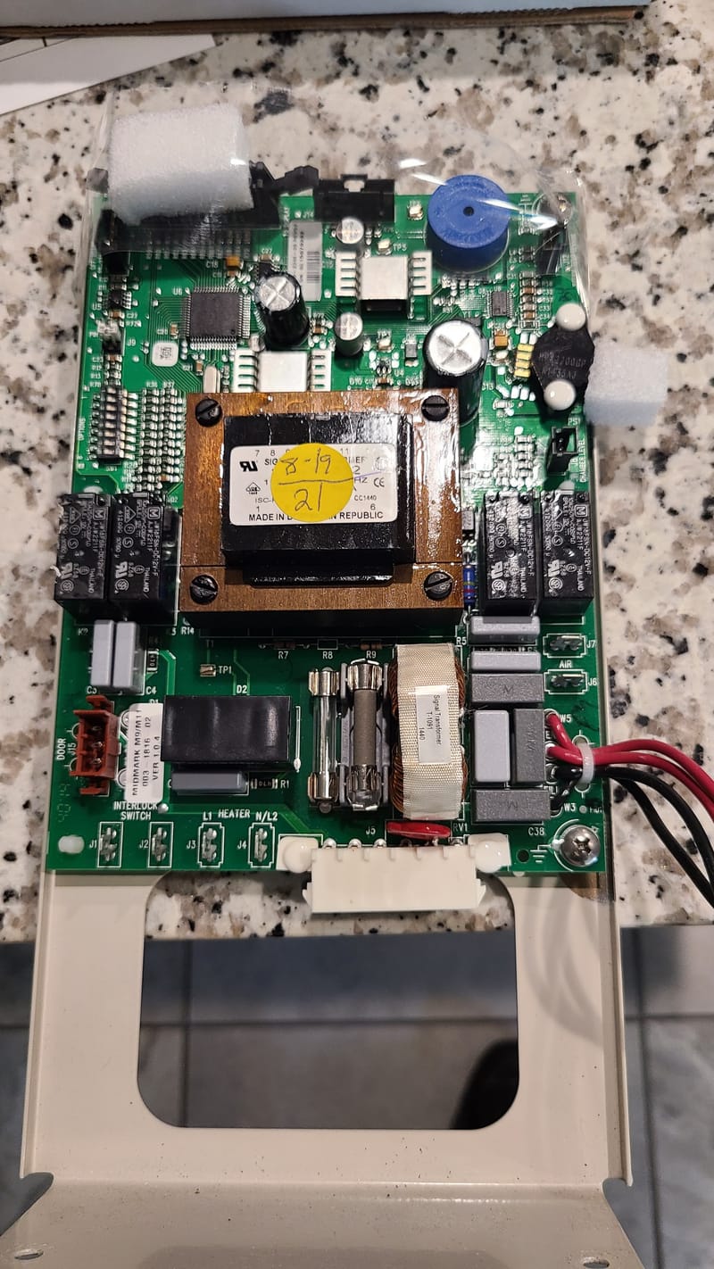 Midmark M9/M11 PCB board repair refurbishment