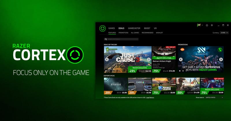Razer Cortex Gamebooster