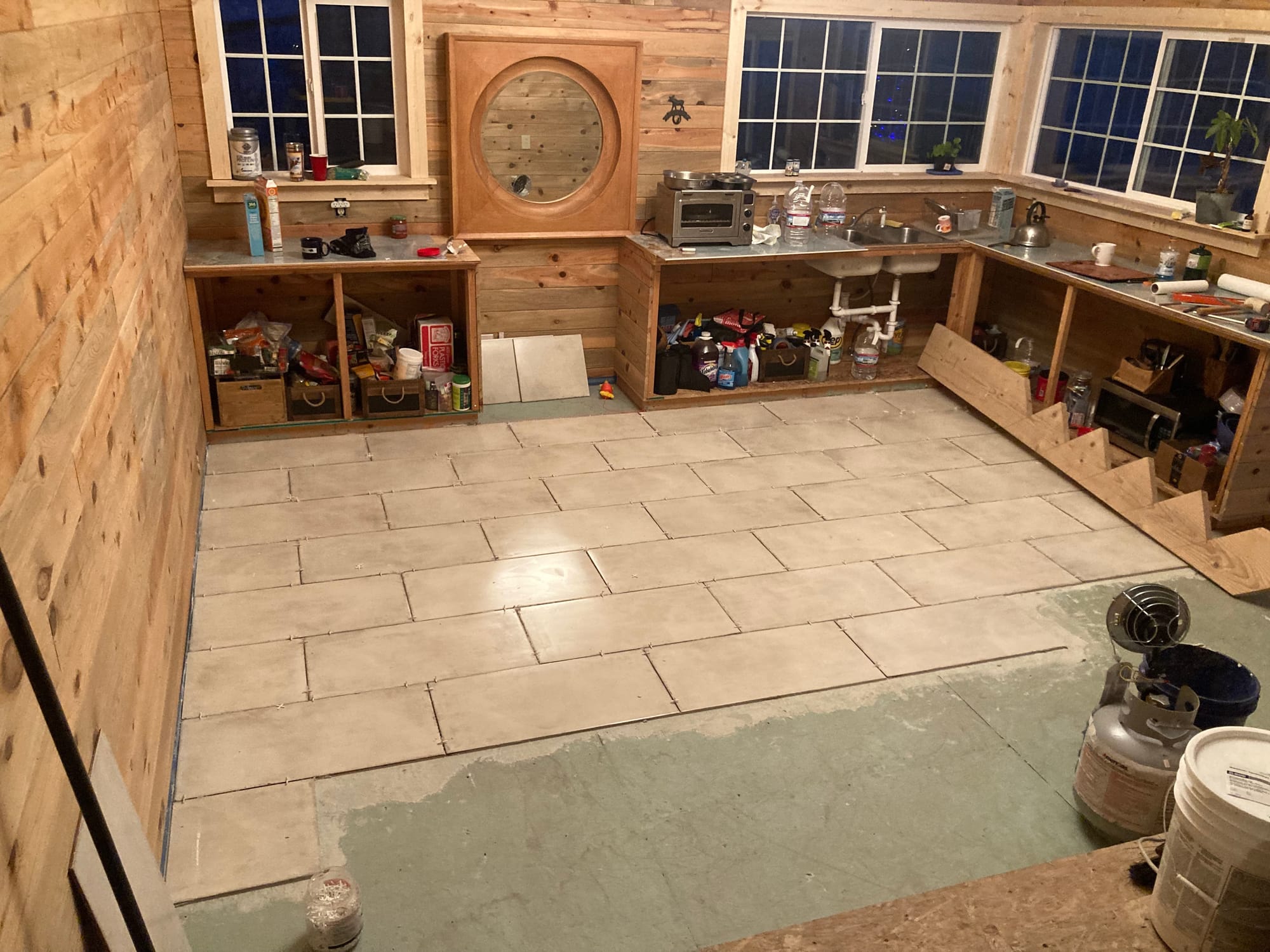 Tiling Kitchen