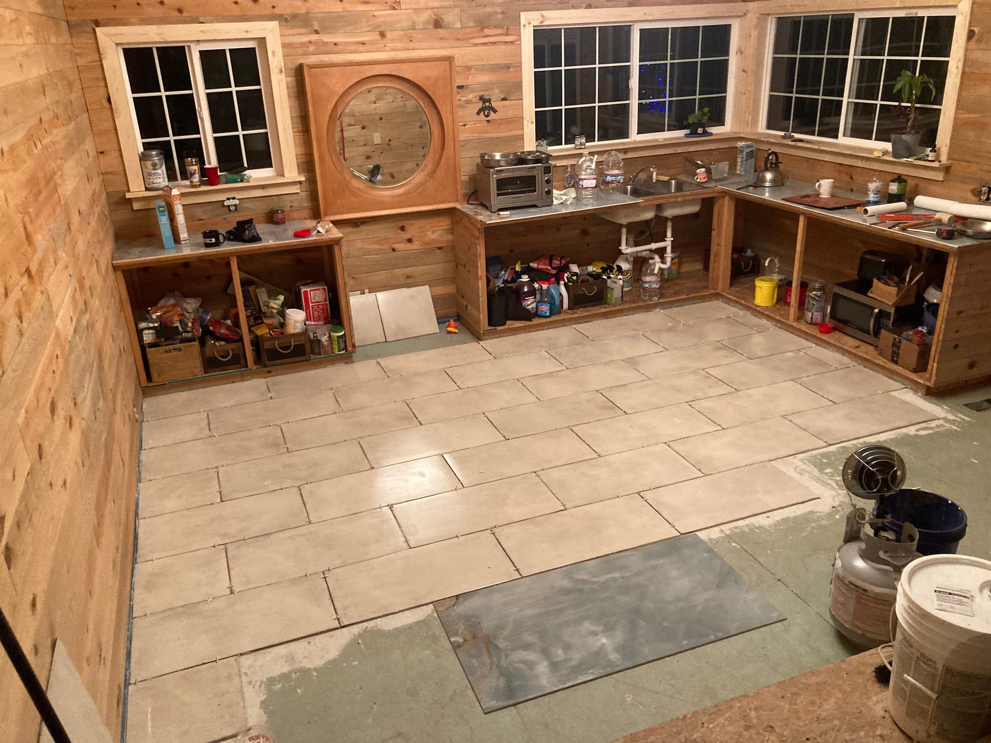 Tiling Kitchen