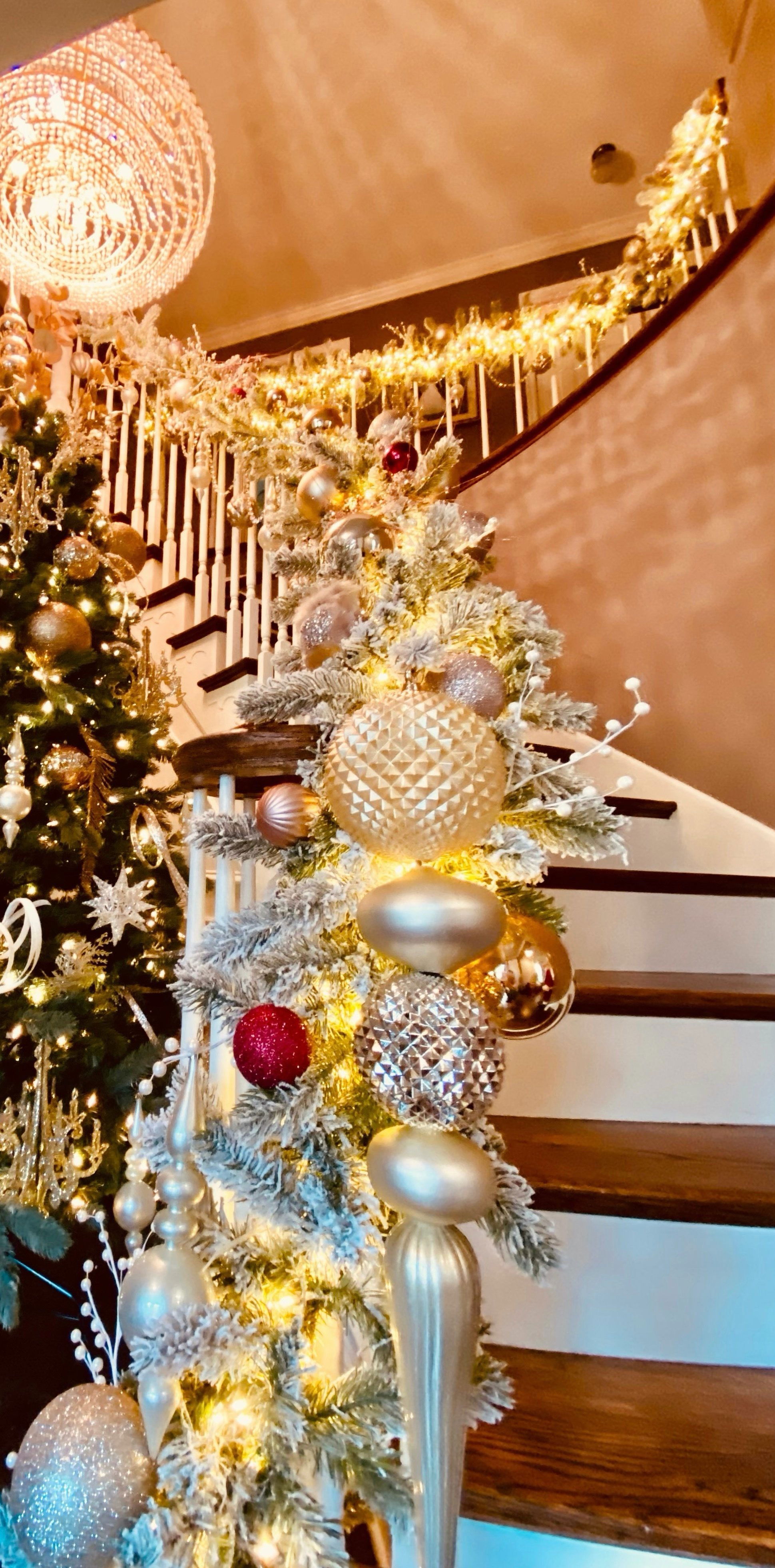 Blush and Bright Banister