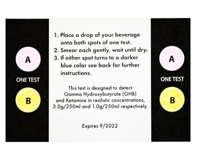 STEPS TO USE TEST MY DRINK image