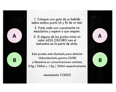 Spanish Language Test Strip image