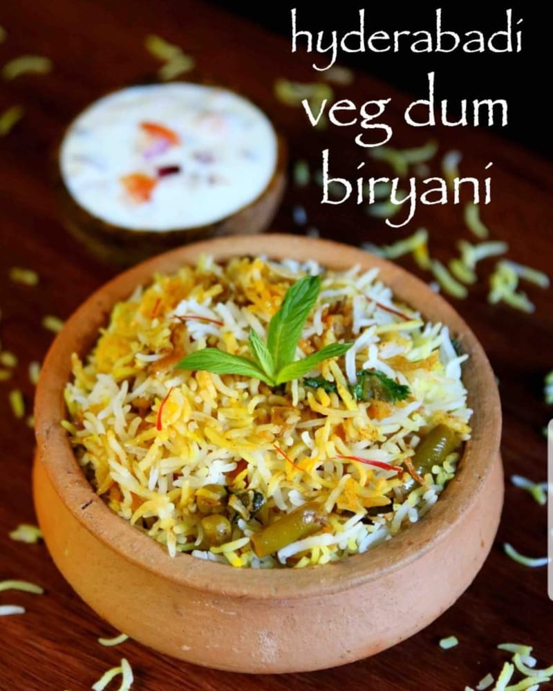 Veg Dum Biryani